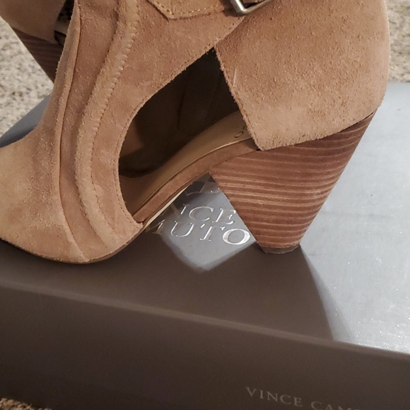Vince Camuto Khaki Verona Bootie - Picture 3 of 9